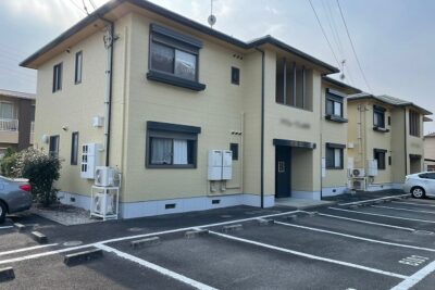 香川県高松市由良町　アパート　外壁塗装・付帯部塗装工事