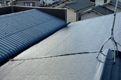 香川県高松市西町　M様邸　屋根塗装・棟板金交換工事