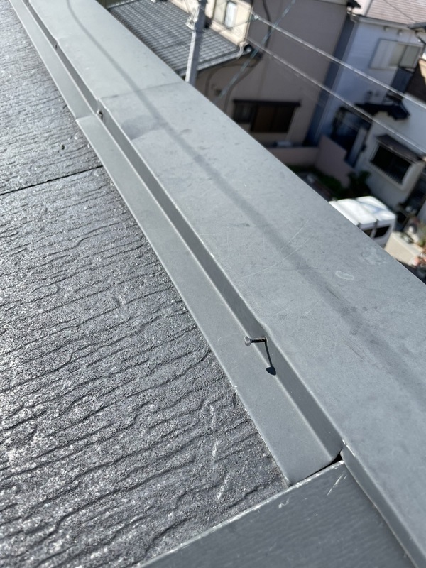 香川県高松市　M様邸　屋根塗装・棟板金交換工事　施工前の状態 (6)