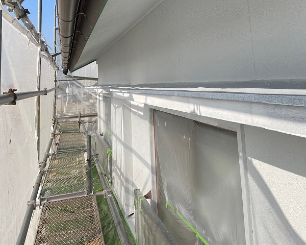 香川県高松市・T様邸　外壁塗装工事　ファインパーフェクトトップで塗装しました！ (3)