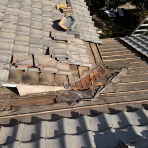 香川県高松市A様邸・雨漏り修繕工事(棟板金・ルーフィング交換工事) (3)